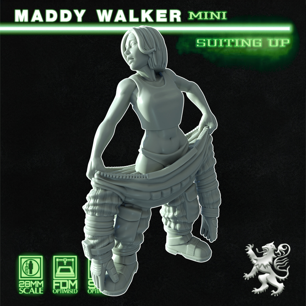 Maddy Walker - Suiting Up